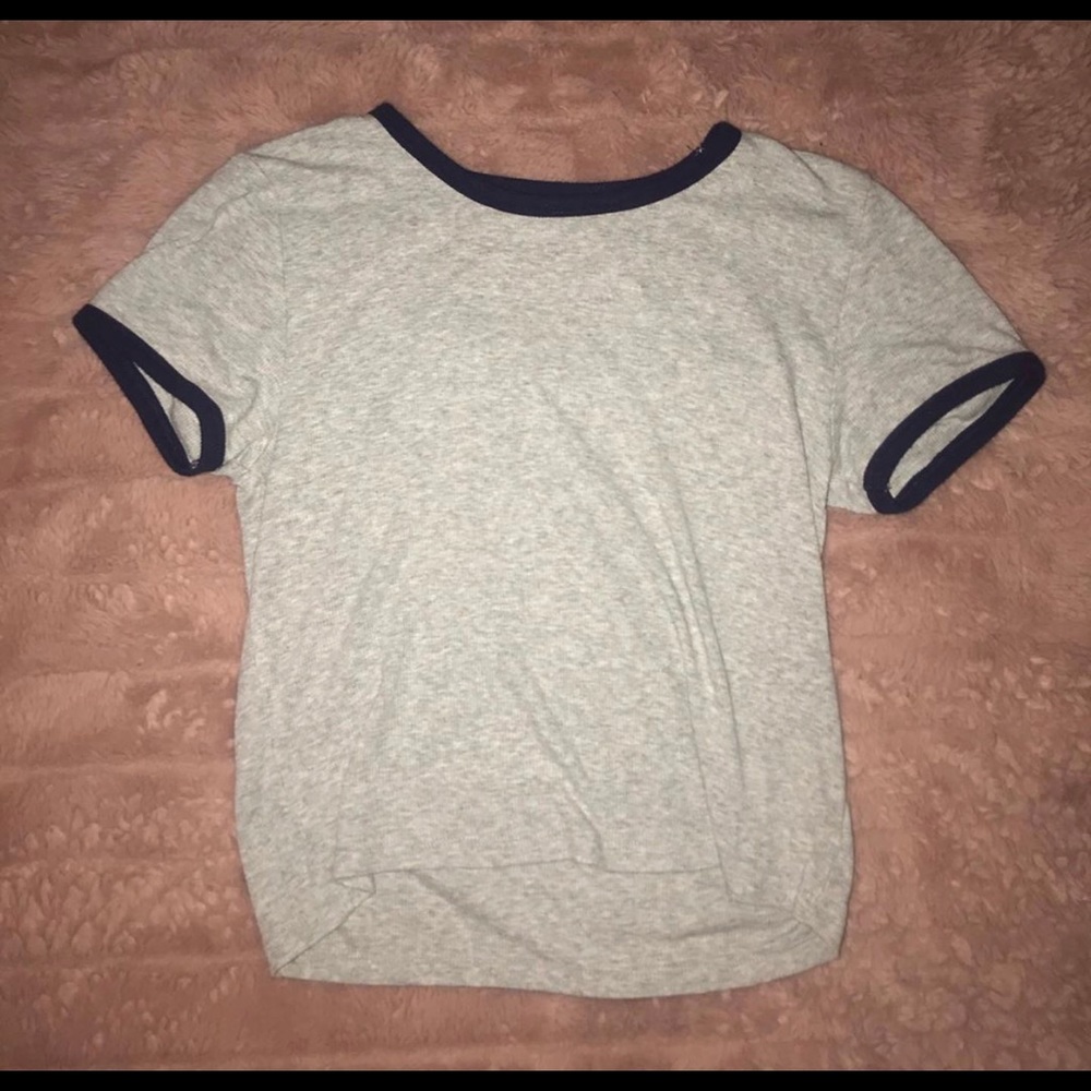 american eagle (aerie) cropped shirt